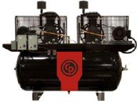 15 HP Air Compressor Two Stage Electric Duplex 120 Gallon Tank 208-230V 1-Phase | RCP-15121D
