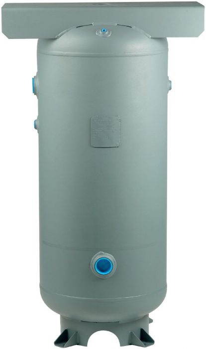 80 Gallon Air Tank Vertical with Top Plate